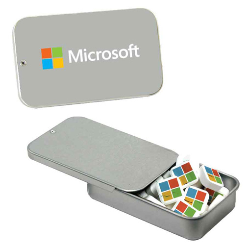 Picture of Slider Tin With Printed Mints