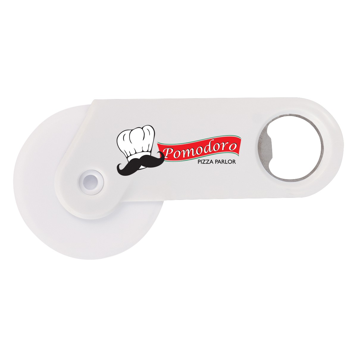Picture of Pizza Cutter With Bottle Opener