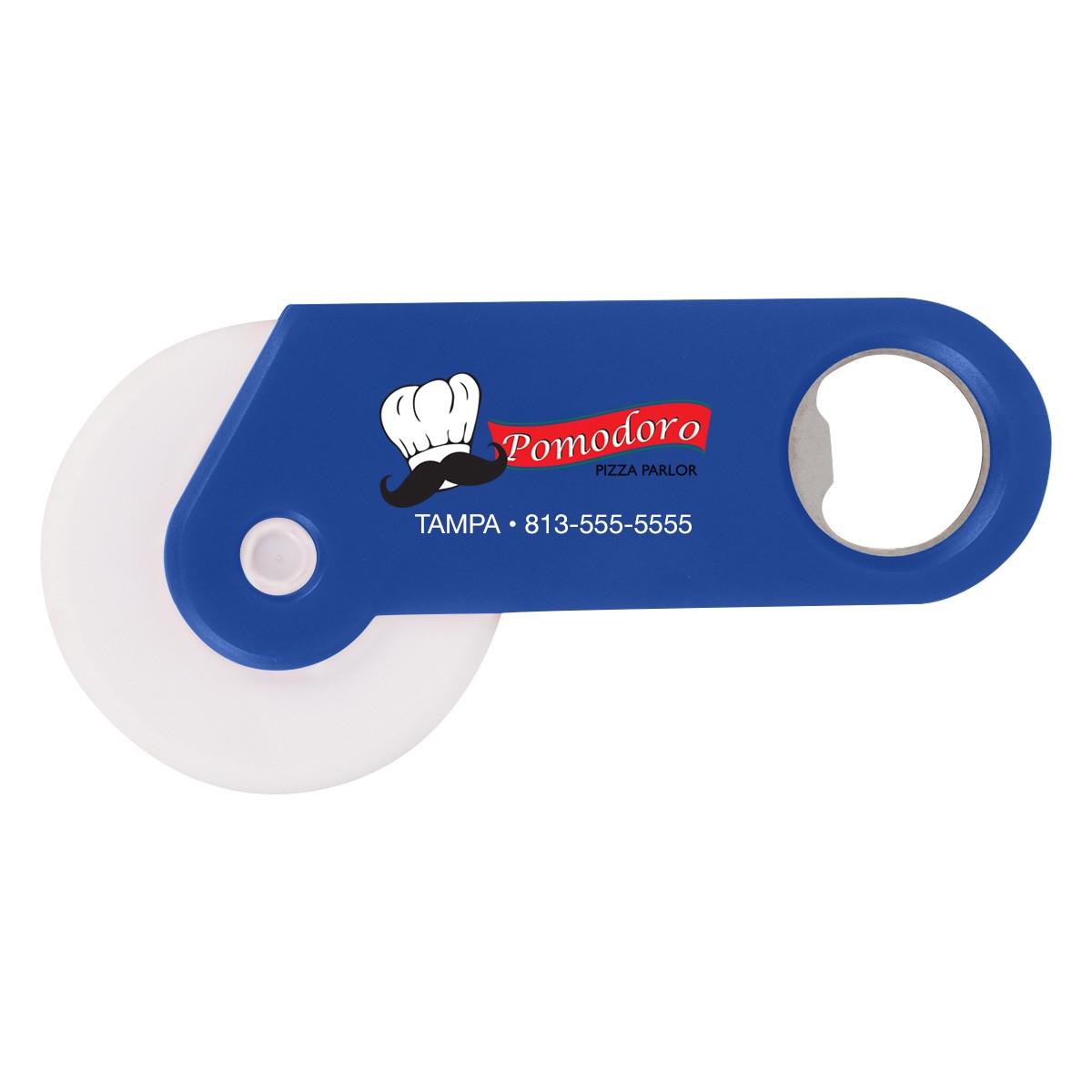 Picture of Pizza Cutter With Bottle Opener
