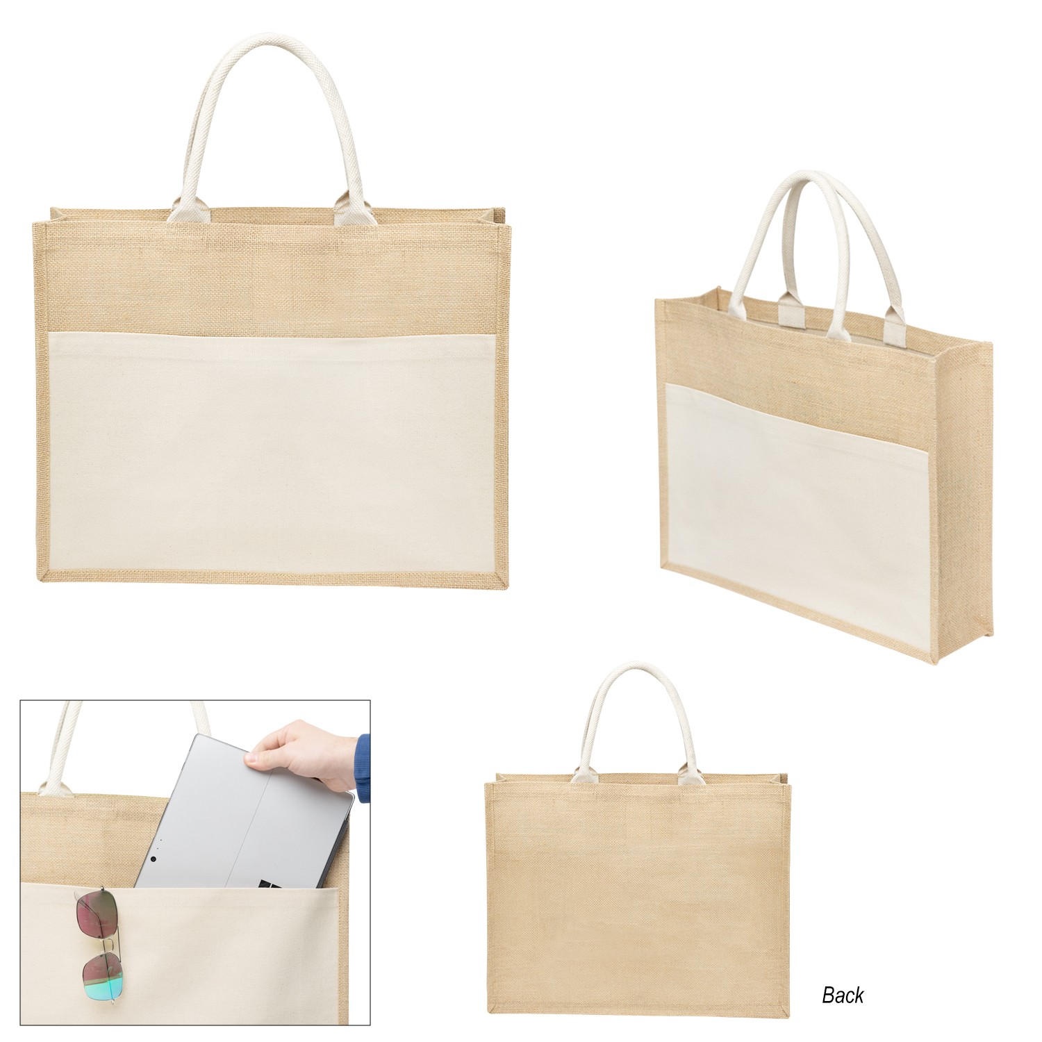 Picture of Julia Jute Tote Bag