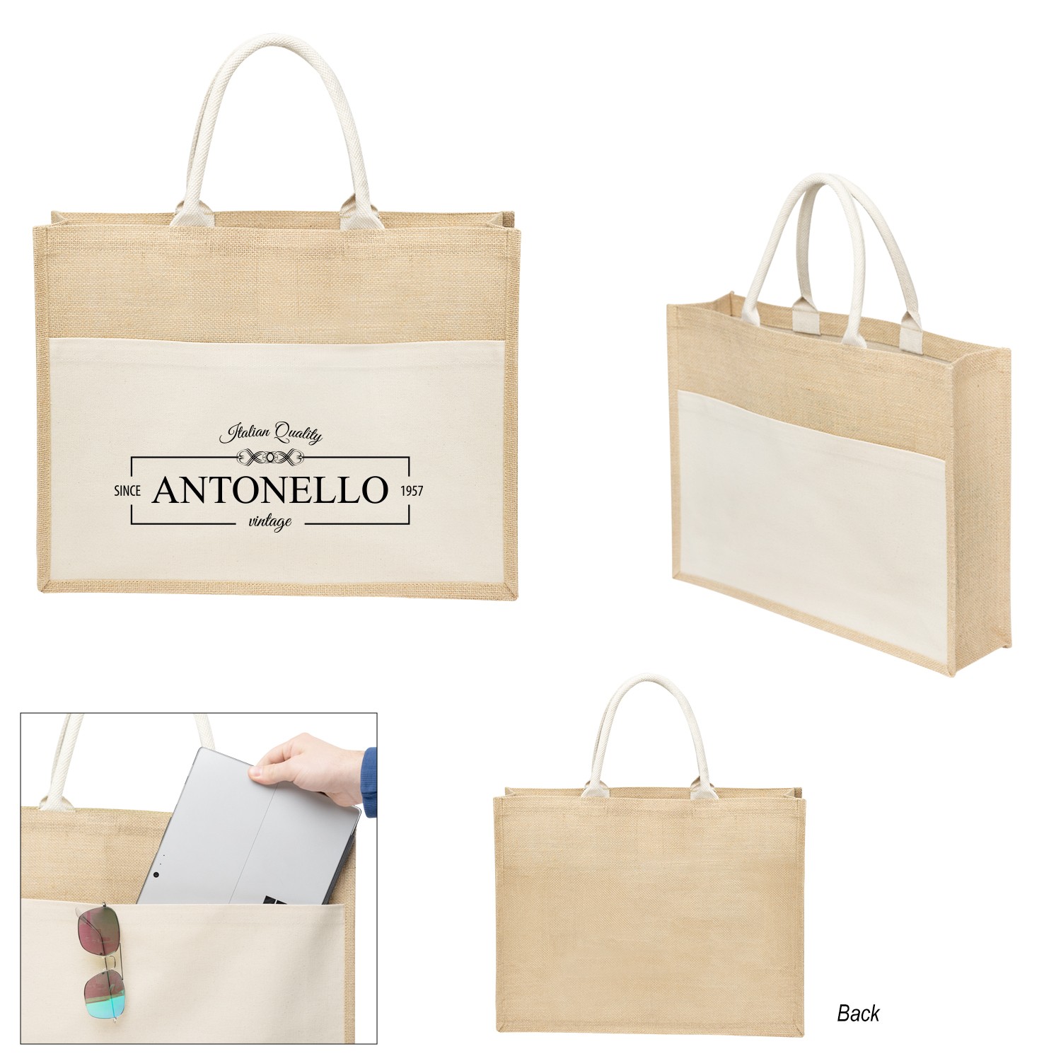 Picture of Julia Jute Tote Bag