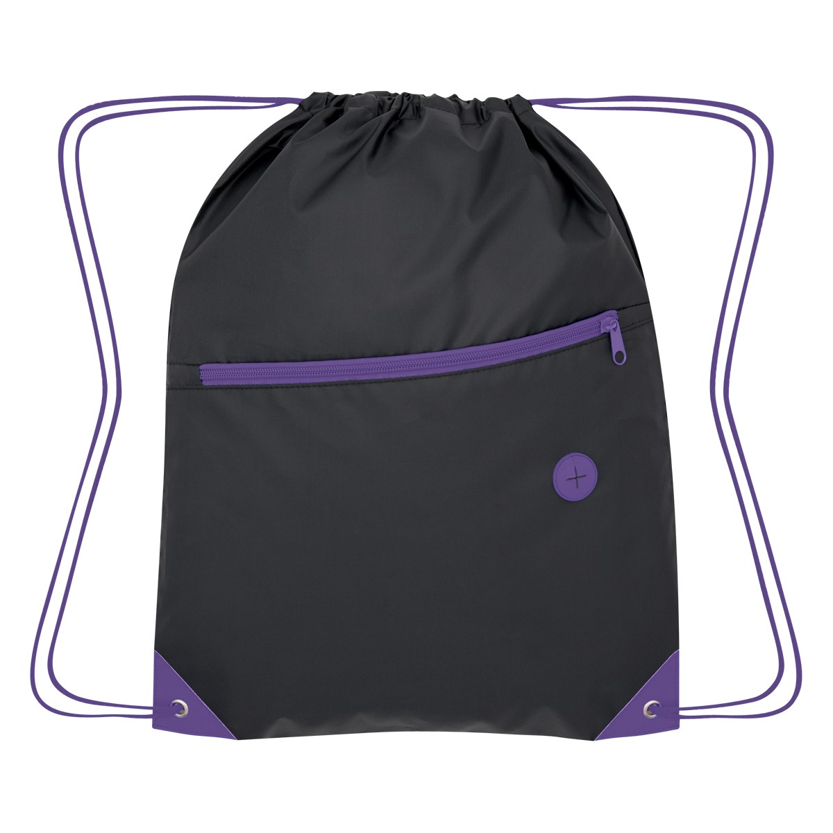 Picture of Color Pop Recycled Drawstring Bag