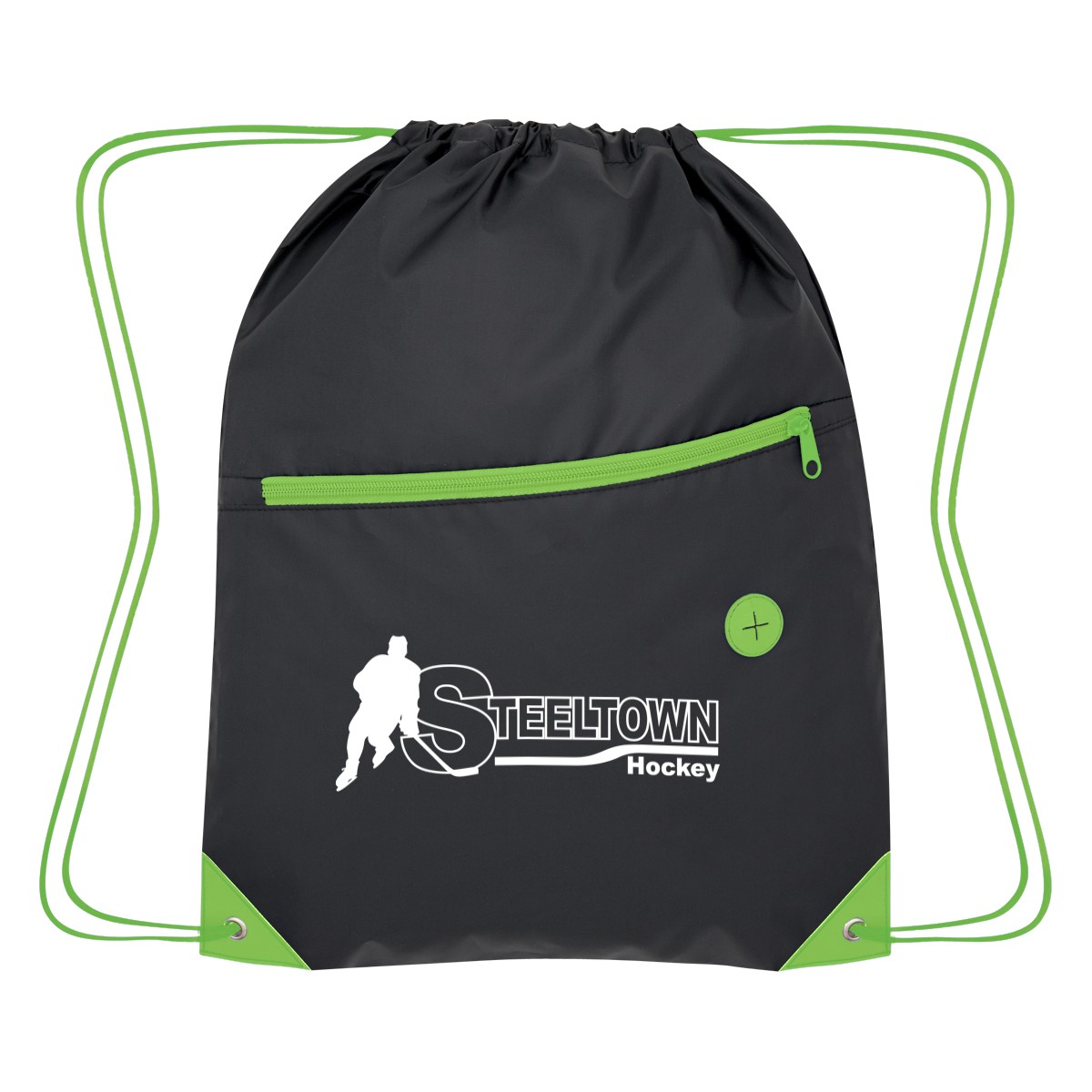 Picture of Color Pop Recycled Drawstring Bag