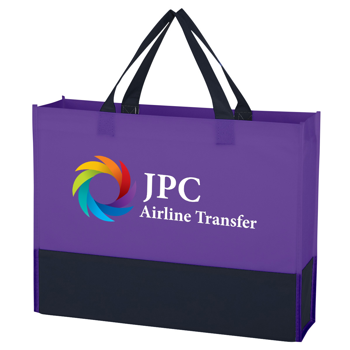 Picture of Raven Prism Recycled Non-woven Tote Bag