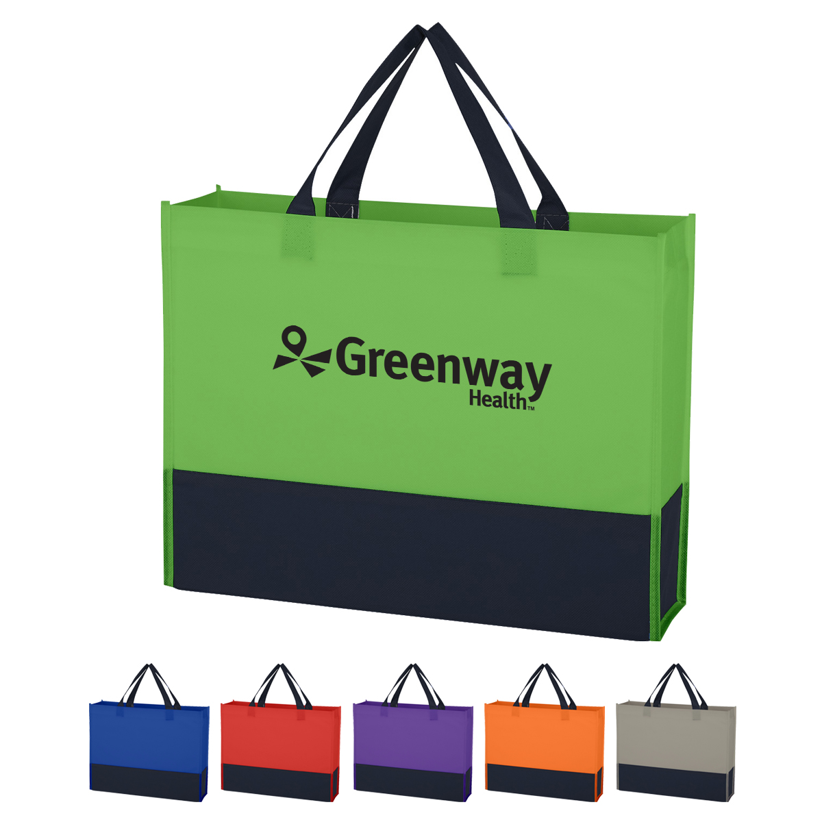 Picture of Raven Prism Recycled Non-woven Tote Bag