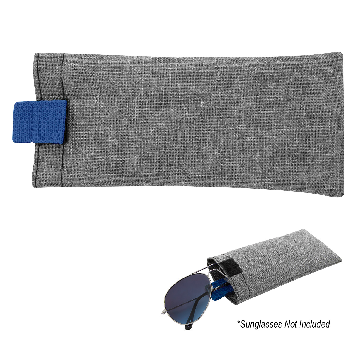 Picture of Brighton Heathered Eyeglass Pouch