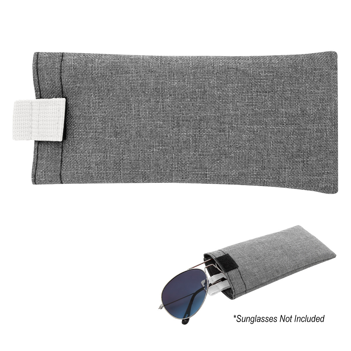 Picture of Brighton Heathered Eyeglass Pouch