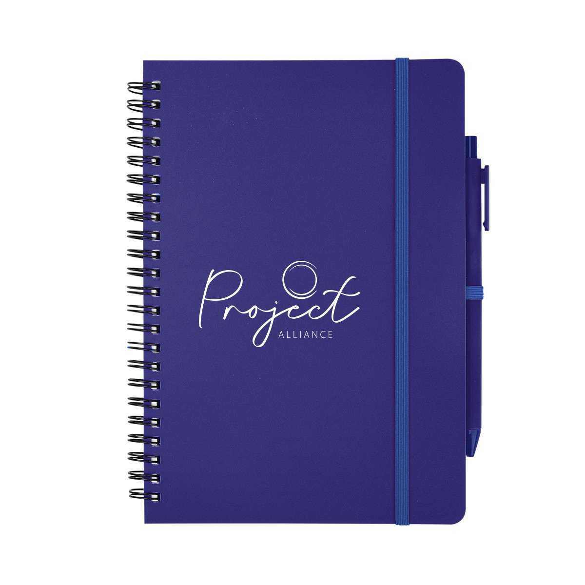 Picture of Repreve® Recycled Spiral Notebook With Pen
