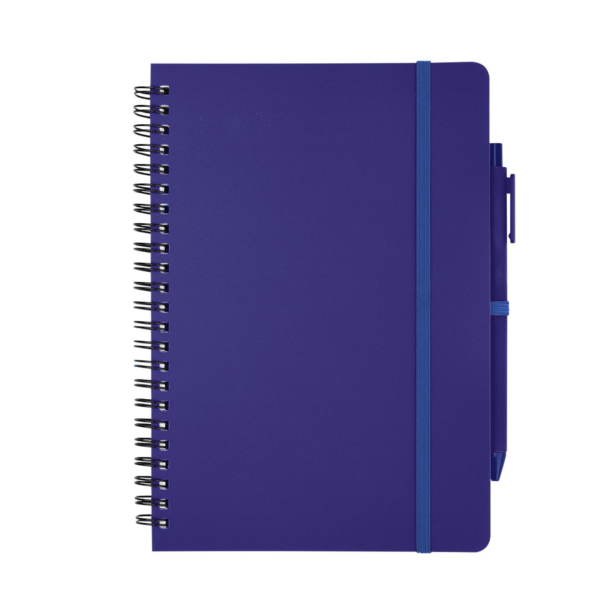 Picture of Repreve® Recycled Spiral Notebook With Pen