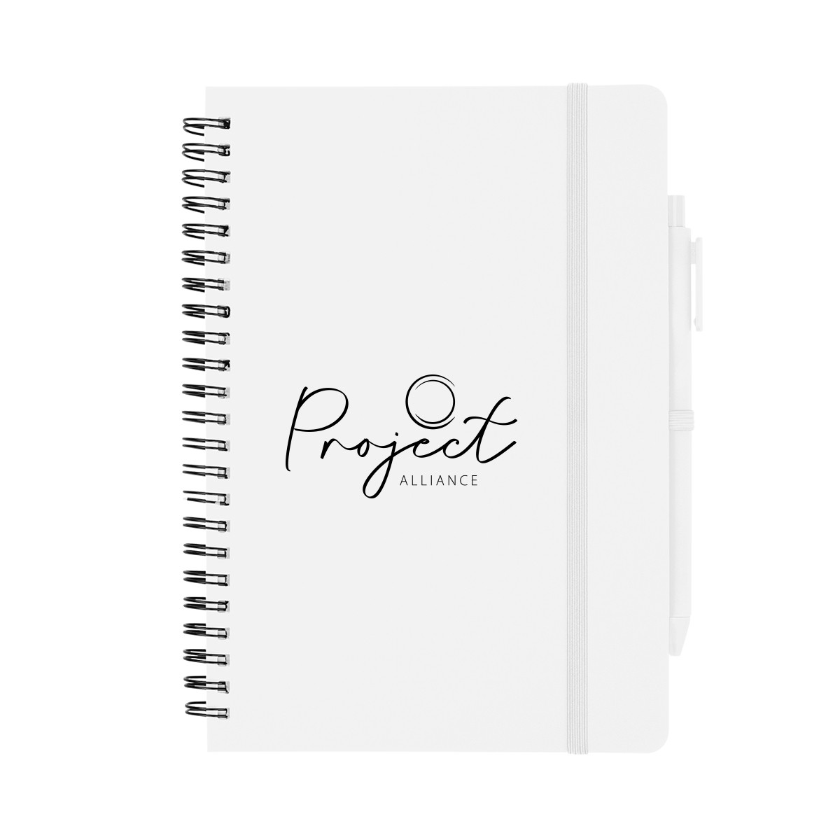 Picture of Repreve® Recycled Spiral Notebook With Pen