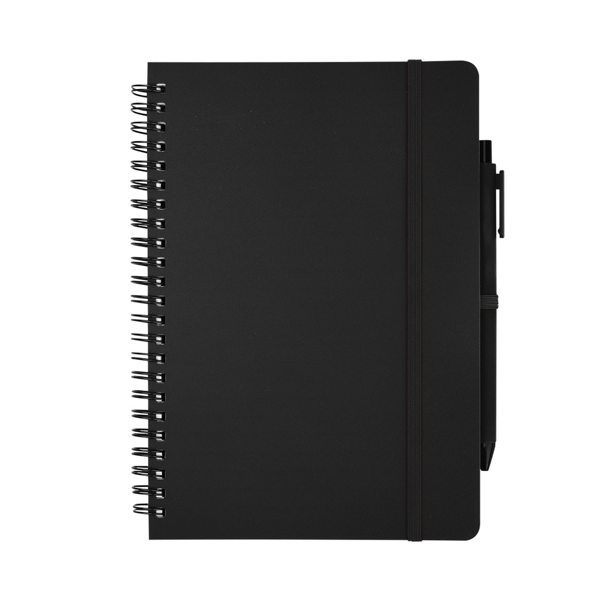 Picture of Repreve® Recycled Spiral Notebook With Pen