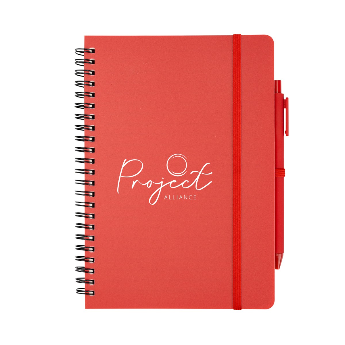 Picture of Repreve® Recycled Spiral Notebook With Pen