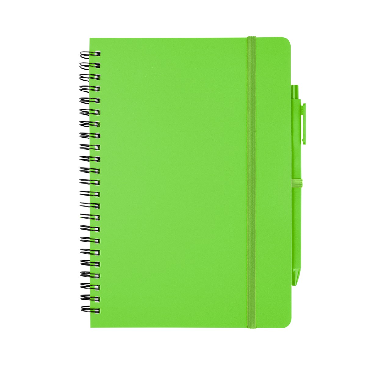 Picture of Repreve® Recycled Spiral Notebook With Pen
