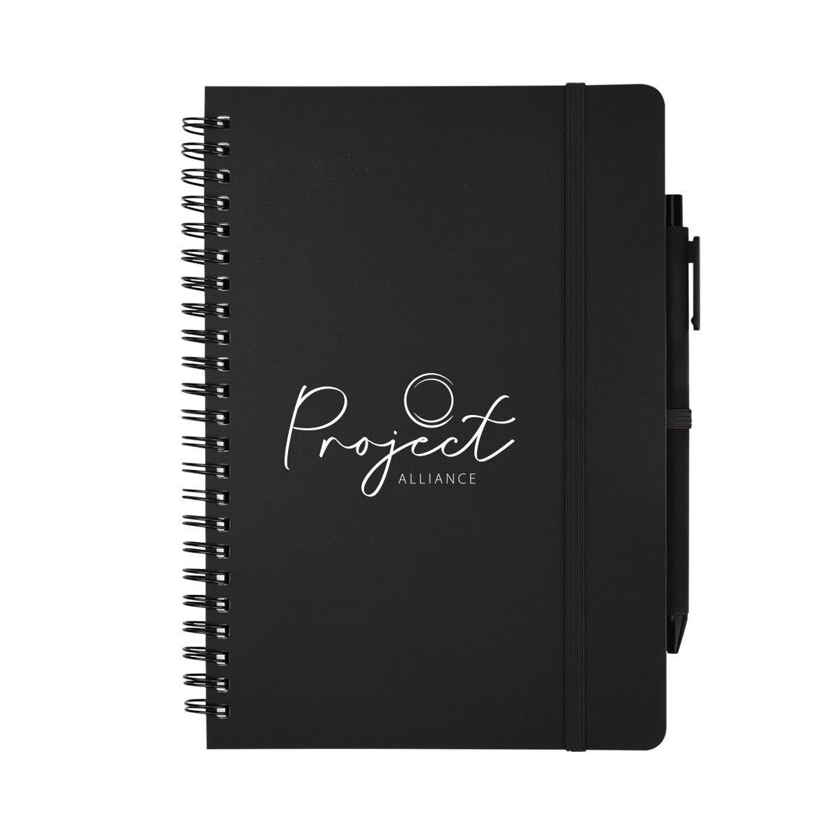 Picture of Repreve® Recycled Spiral Notebook With Pen