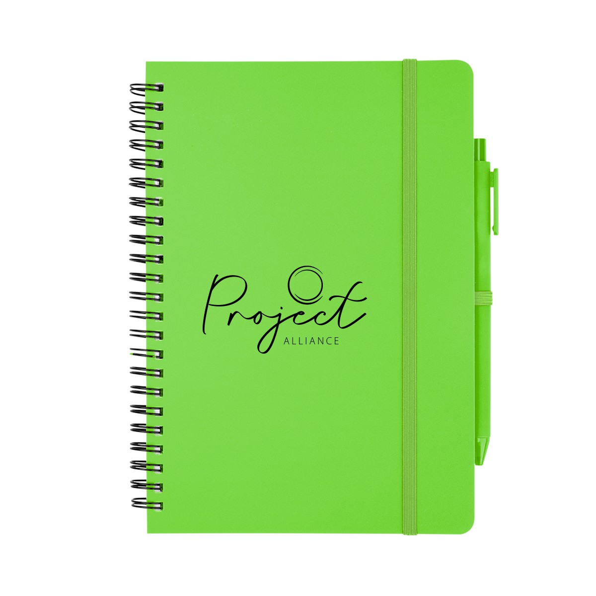 Picture of Repreve® Recycled Spiral Notebook With Pen