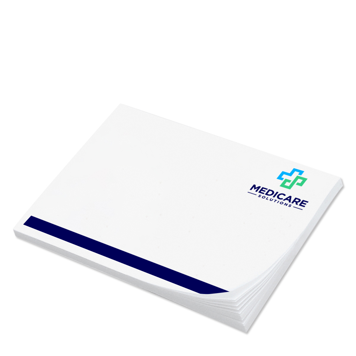 Picture of Post-it® 4" X 3" Full Color Recycled Notes – 50 Sheets