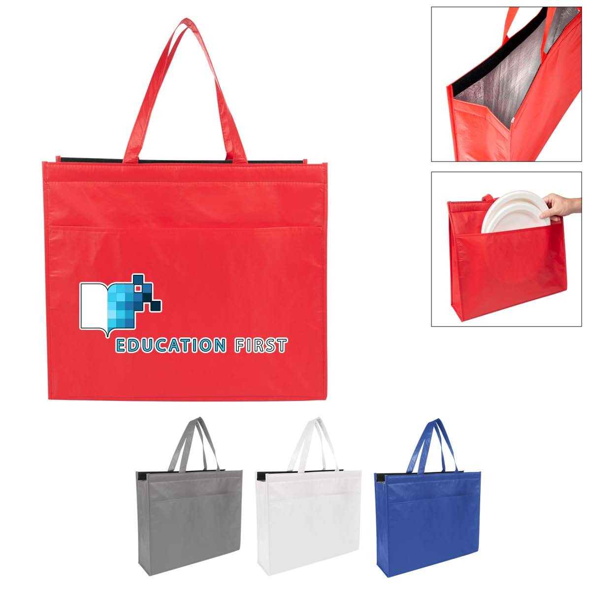 Picture of Matte Cooler Tote Bag With 100% Rpet Material