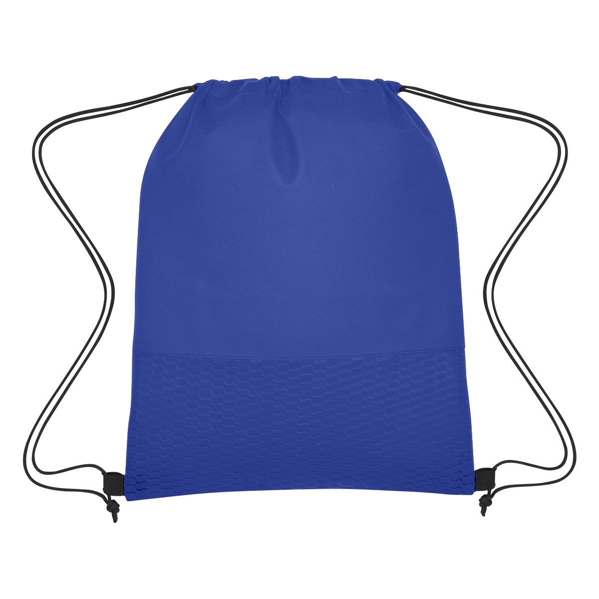 Picture of Wave Design Non-woven Drawstring Bag