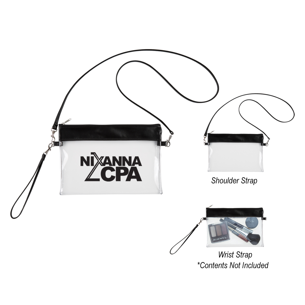 Picture of Game Day Clear Wristlet Pouch