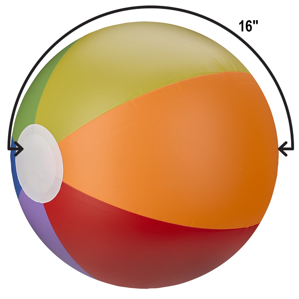 Picture of 16" Rainbow Beach Ball