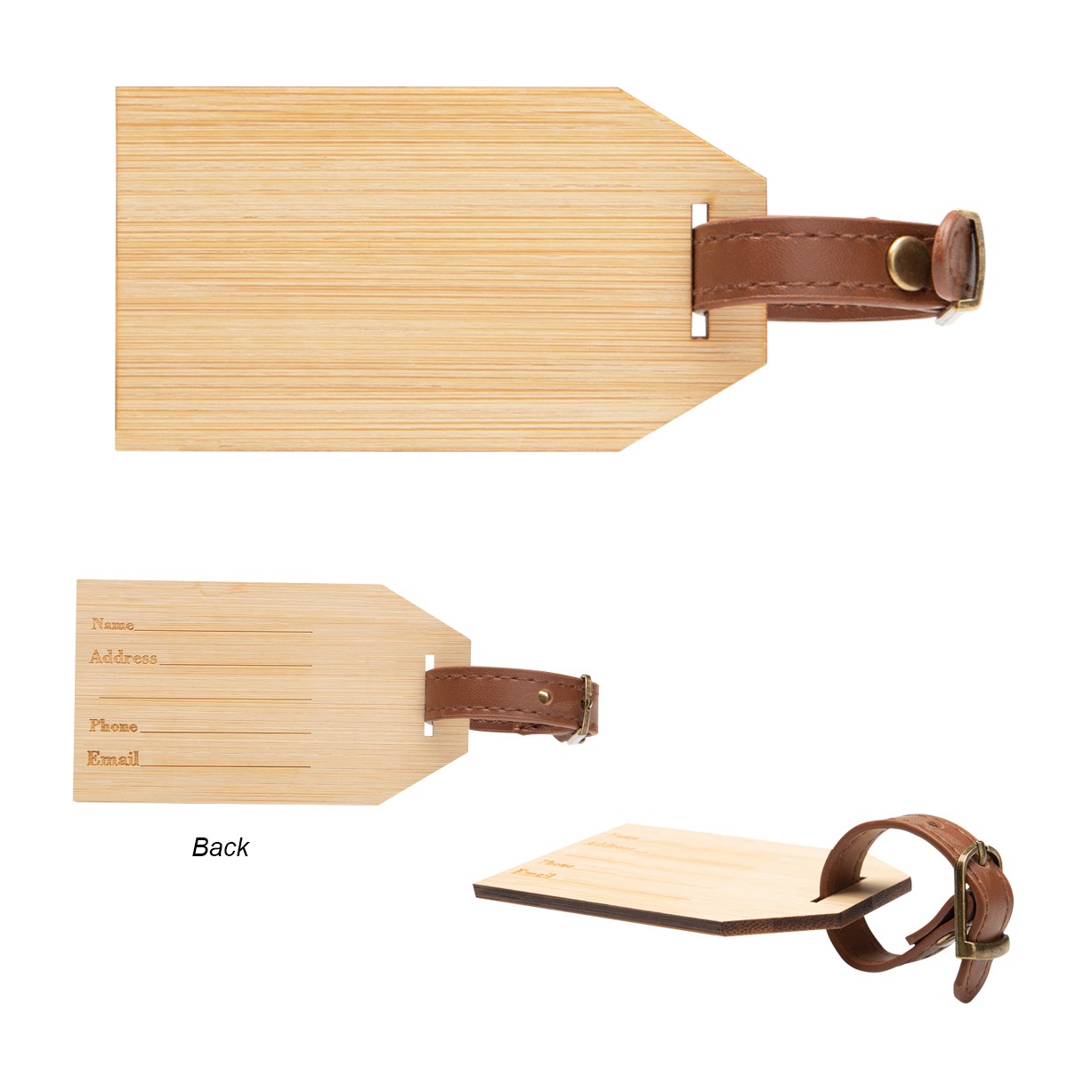Picture of Outbound Bamboo Luggage Tag
