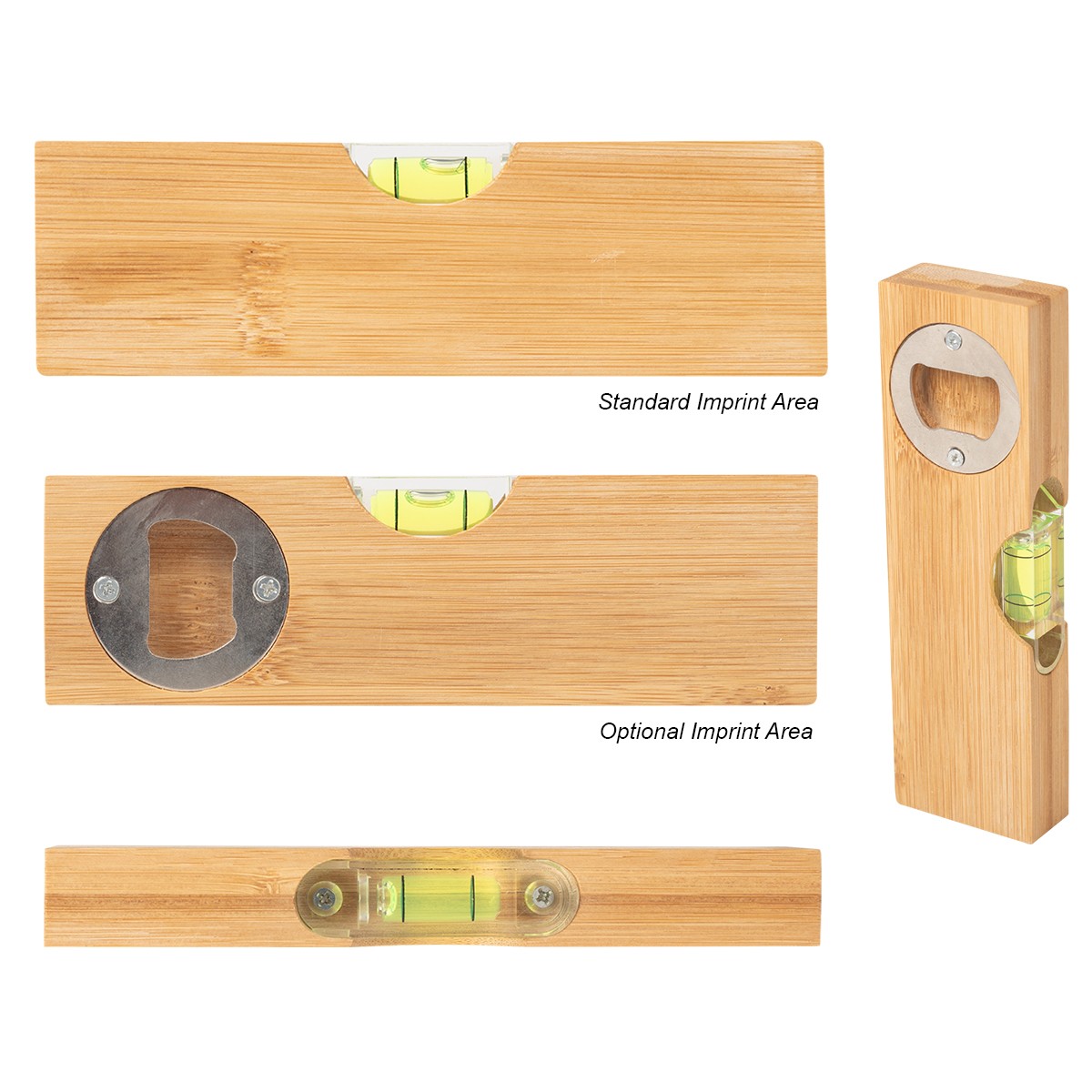 Picture of Bamboo Level With Bottle Opener