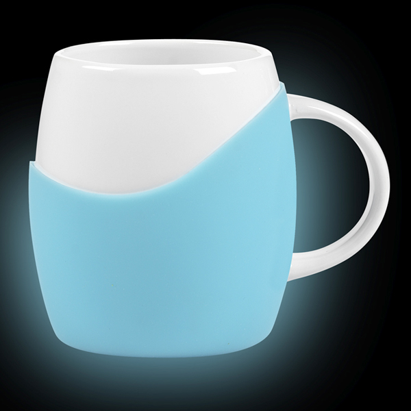 Picture of 14 oz Rotunda with Glow Band Mug