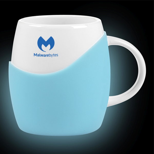 Picture of 14 oz Rotunda with Glow Band Mug