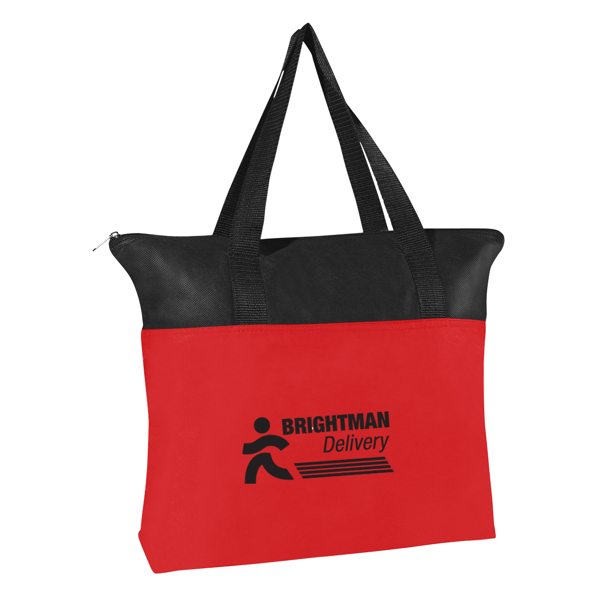 Picture of Non-woven Zippered Recycled Tote Bag