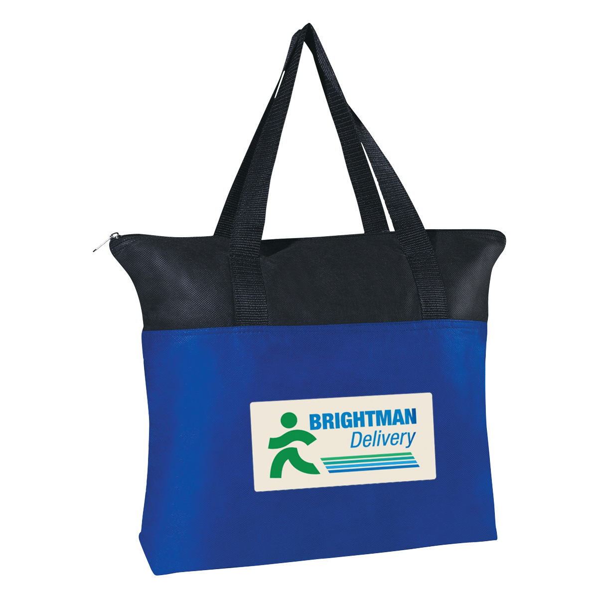 Picture of Non-woven Zippered Recycled Tote Bag