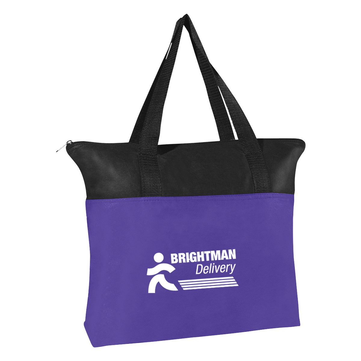 Picture of Non-woven Zippered Recycled Tote Bag
