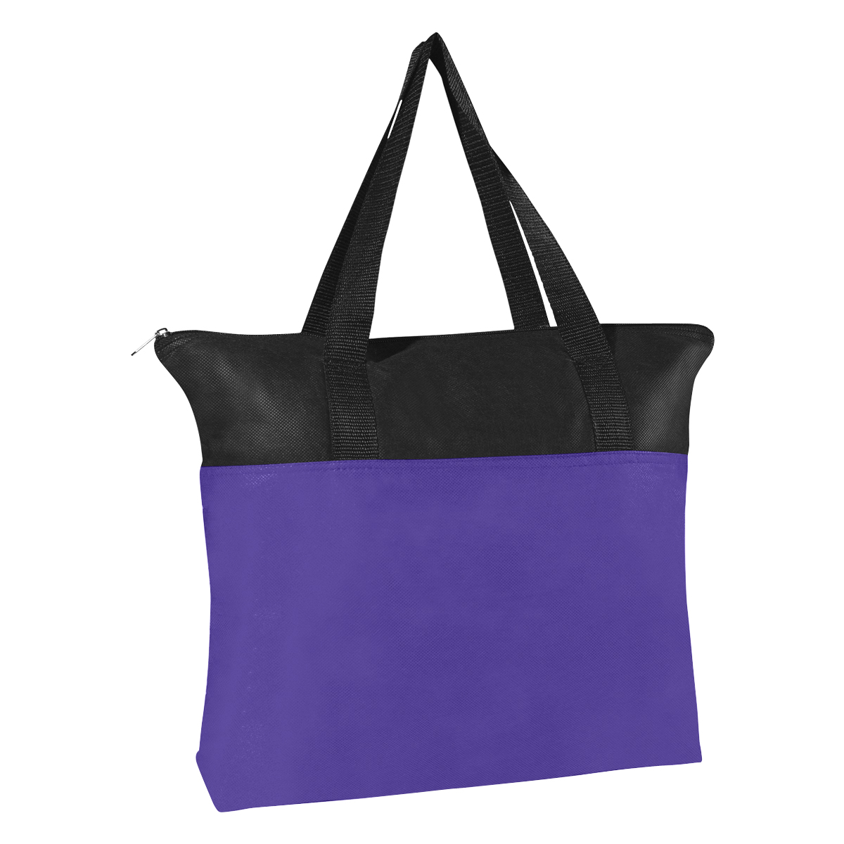 Picture of Non-woven Zippered Recycled Tote Bag