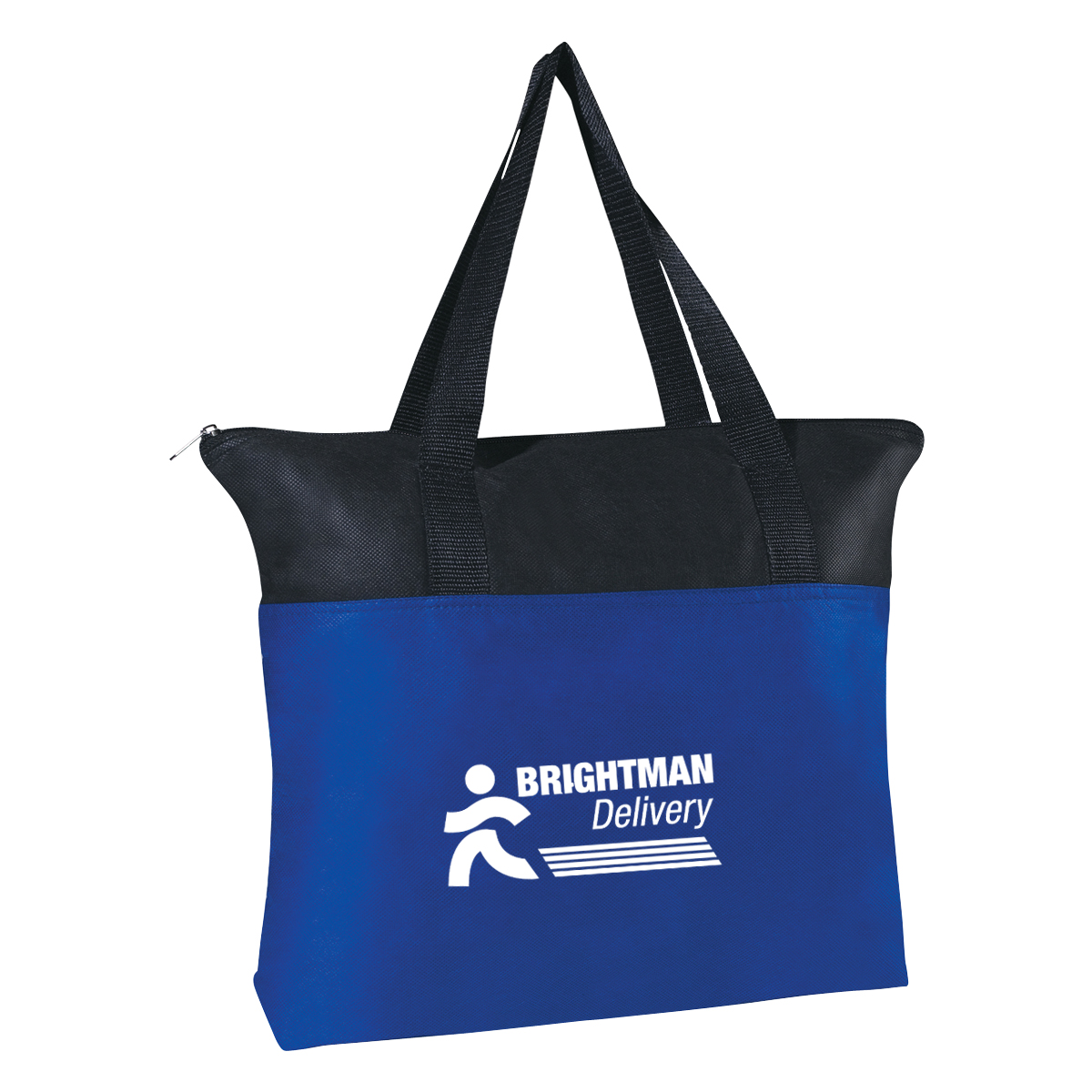 Picture of Non-woven Zippered Recycled Tote Bag