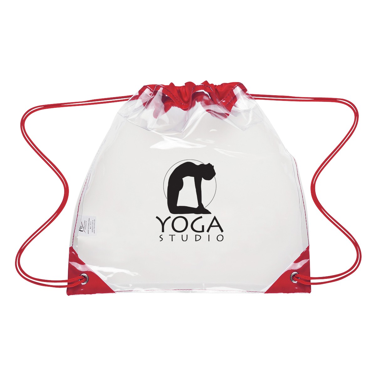 Picture of Touchdown Clear Eva Drawstring Backpack
