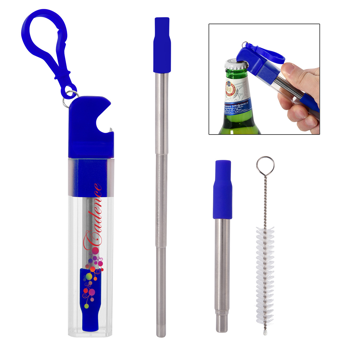 Picture of Straw Kit With Bottle Opener