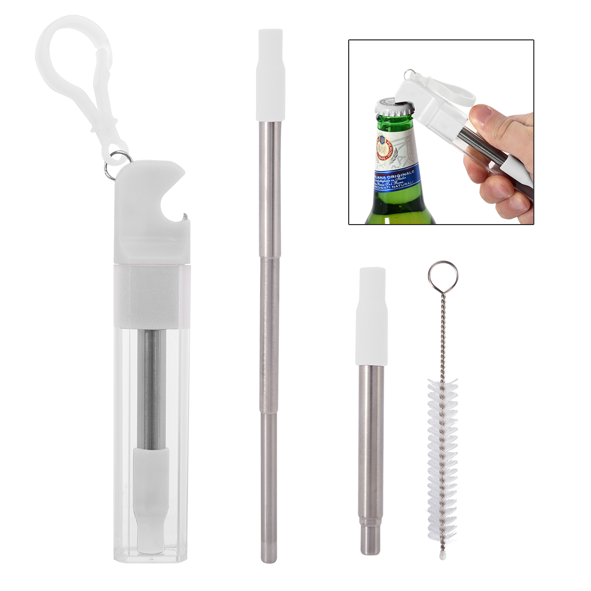 Picture of Straw Kit With Bottle Opener