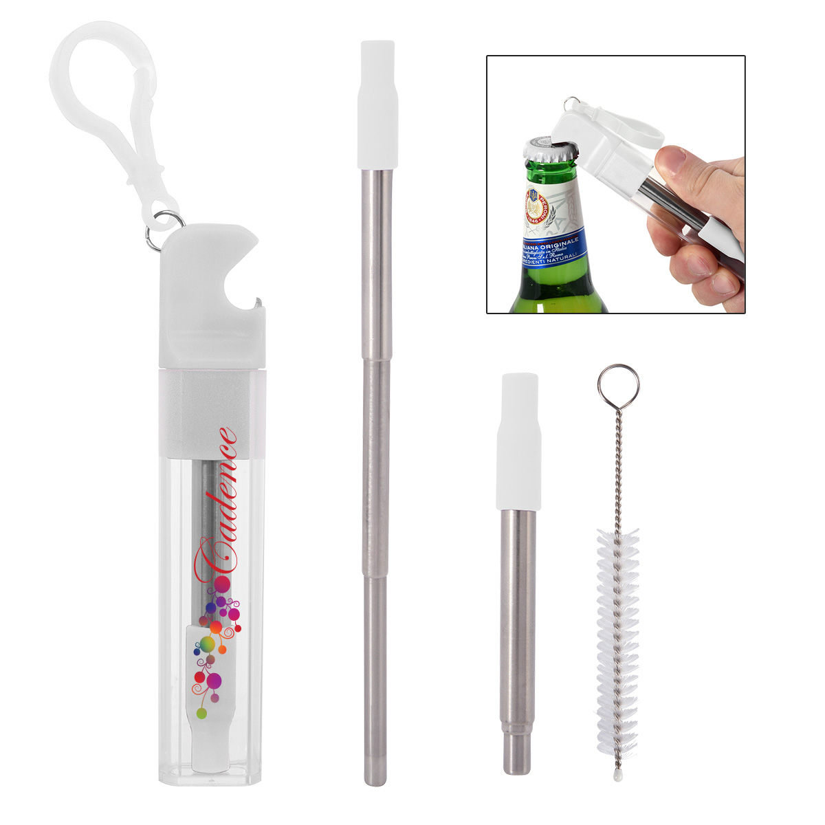 Picture of Straw Kit With Bottle Opener