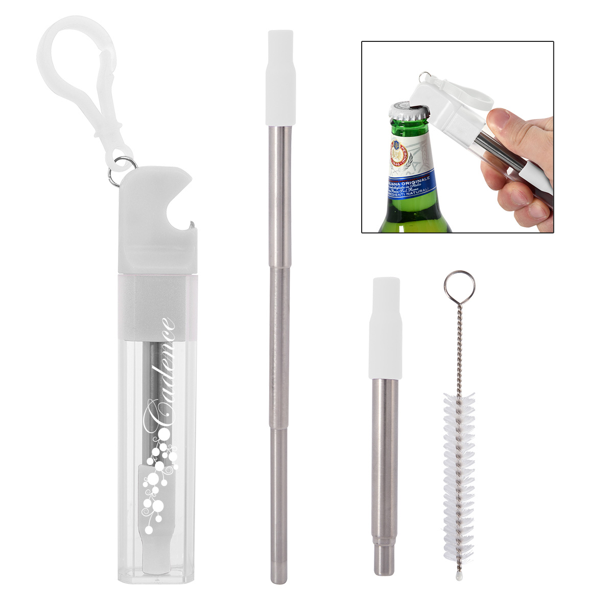 Picture of Straw Kit With Bottle Opener