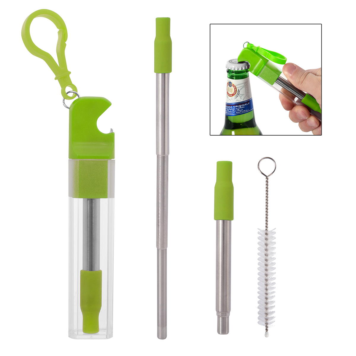 Picture of Straw Kit With Bottle Opener
