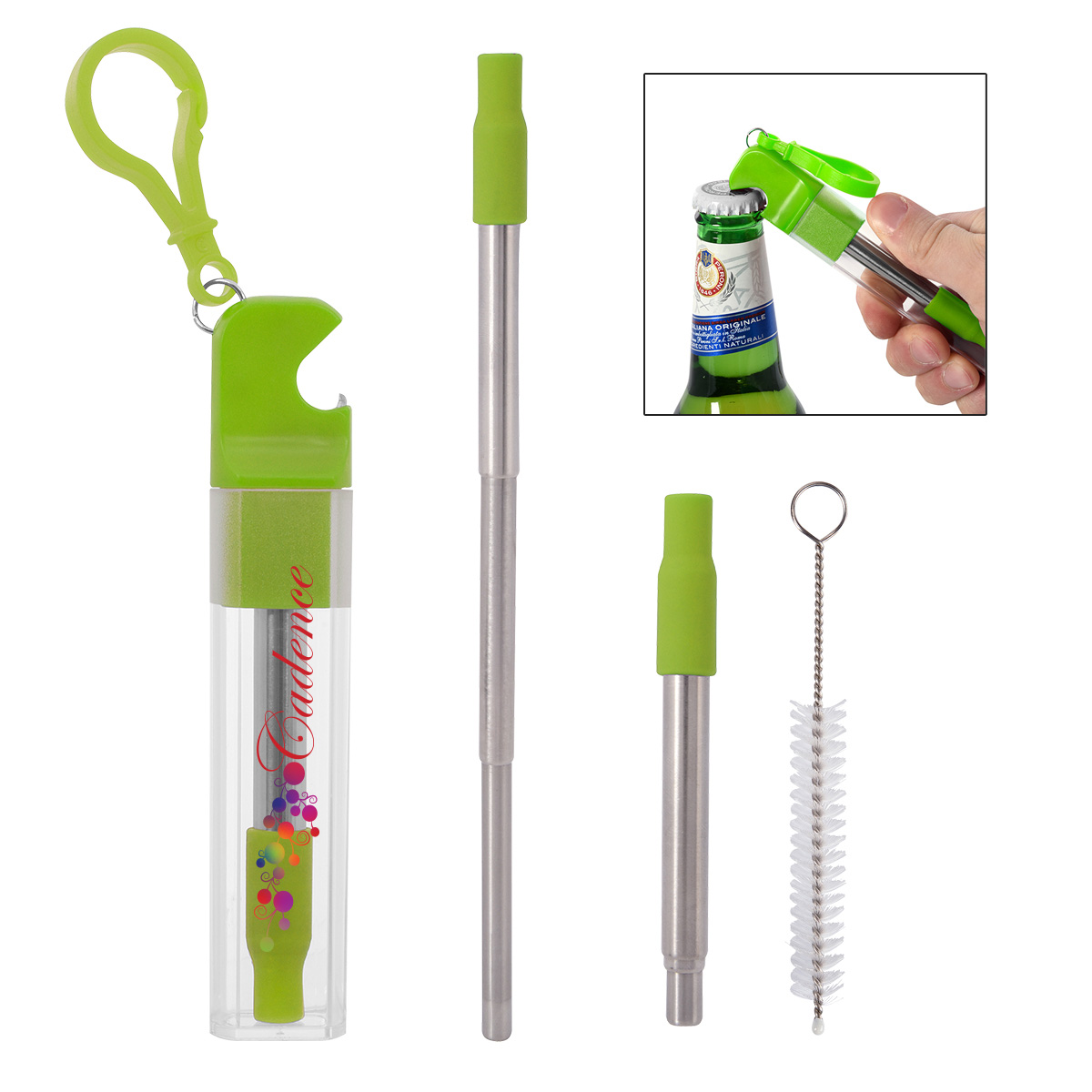 Picture of Straw Kit With Bottle Opener