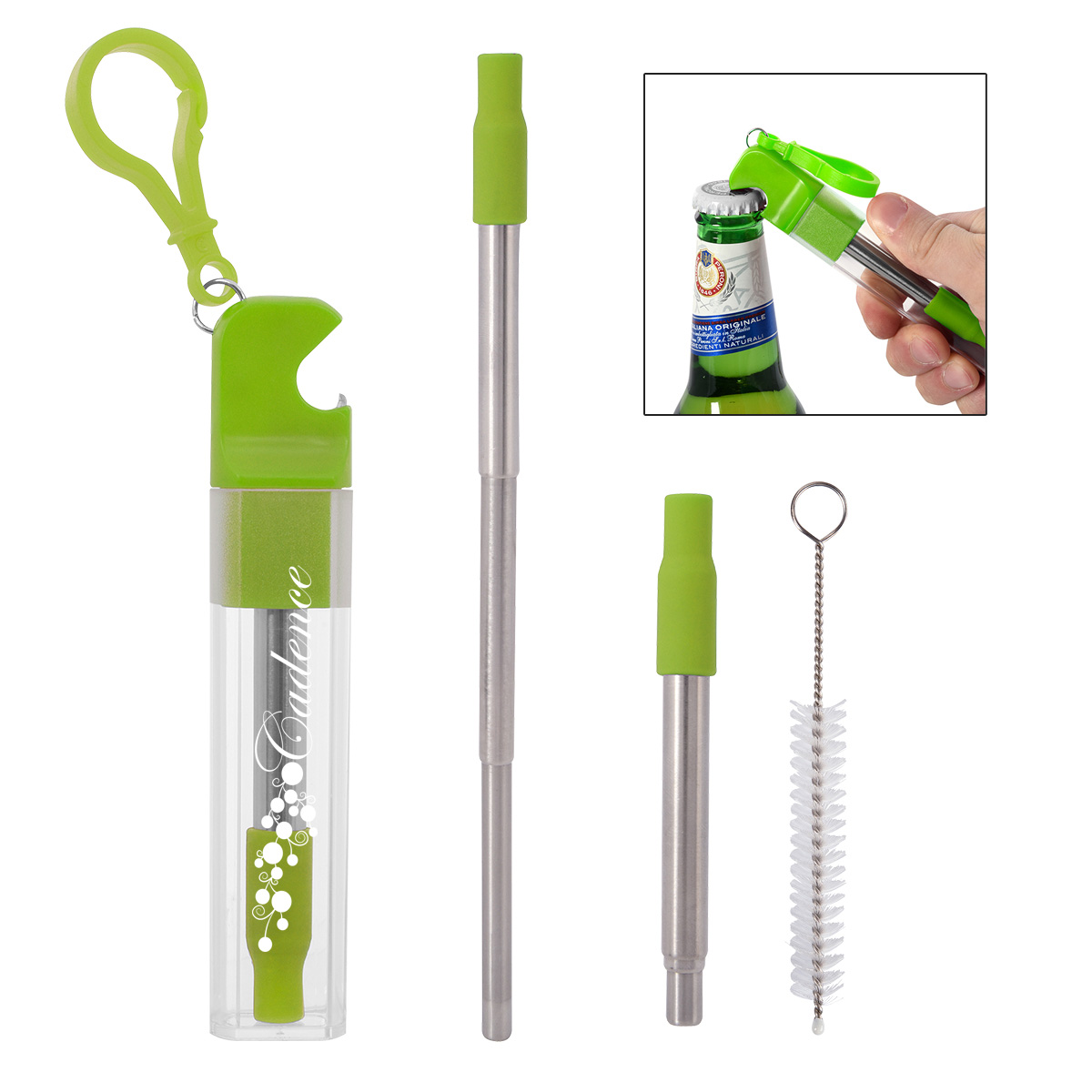 Picture of Straw Kit With Bottle Opener