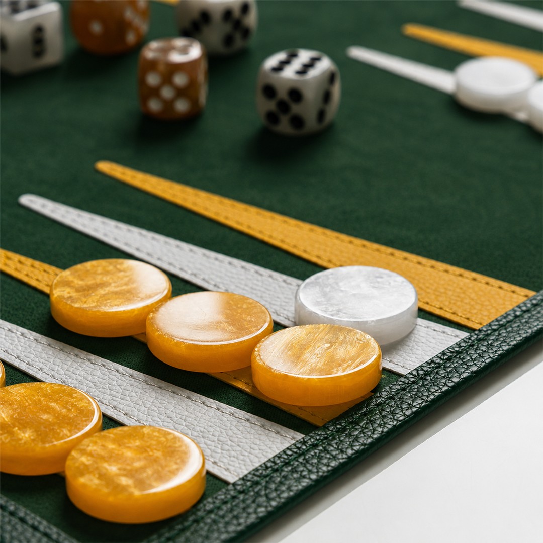 Picture of Heritage Roll-Up Backgammon Set