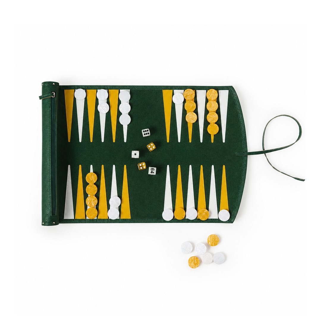 Picture of Heritage Roll-Up Backgammon Set