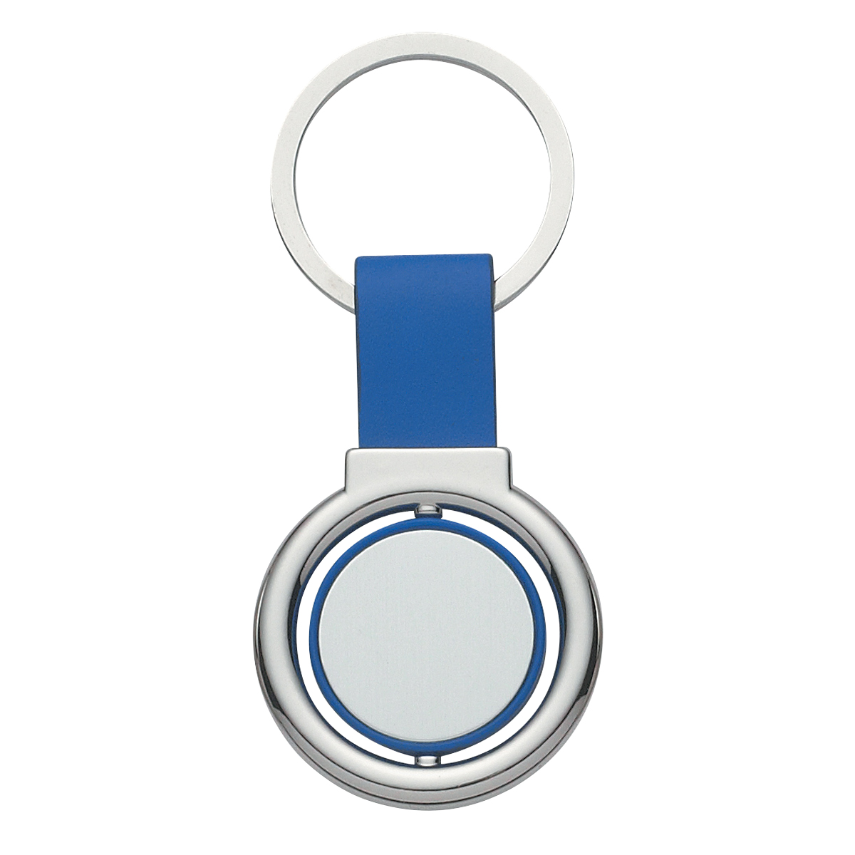 Picture of Circular Metal Spinner Key Tag