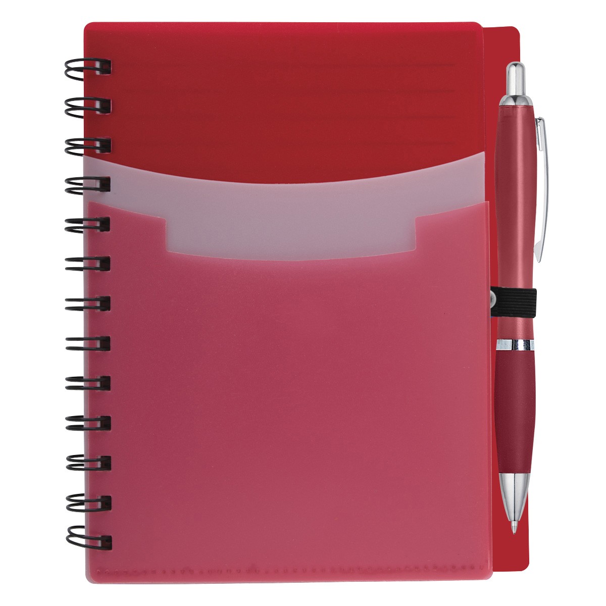 Picture of Tri-pocket Notebook & Satin Pen