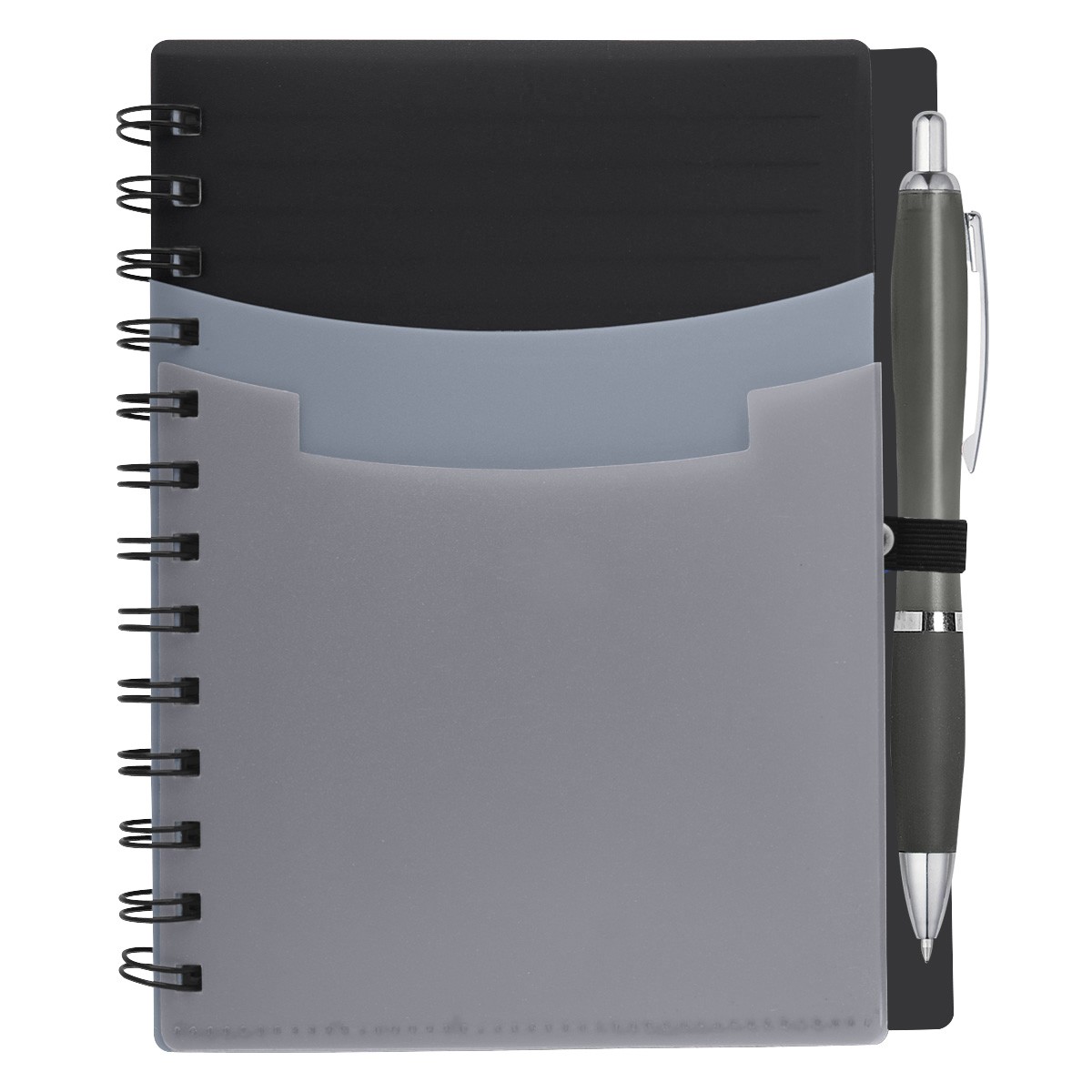 Picture of Tri-pocket Notebook & Satin Pen