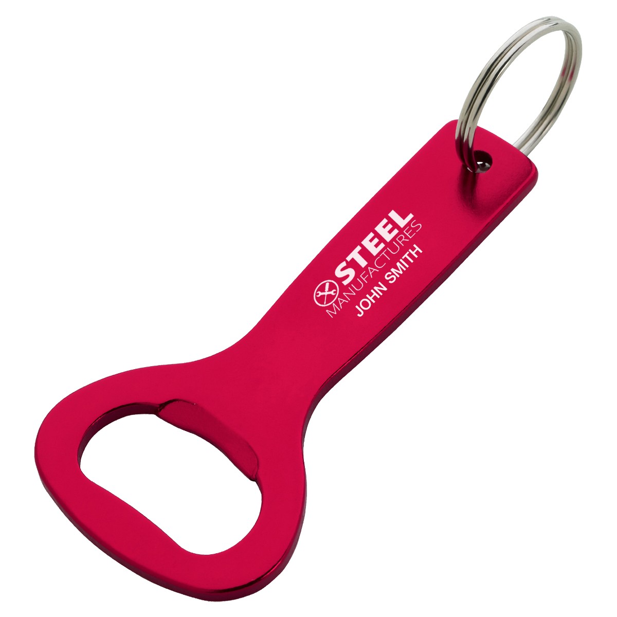 Picture of Aluminum Bottle Opener Key Ring