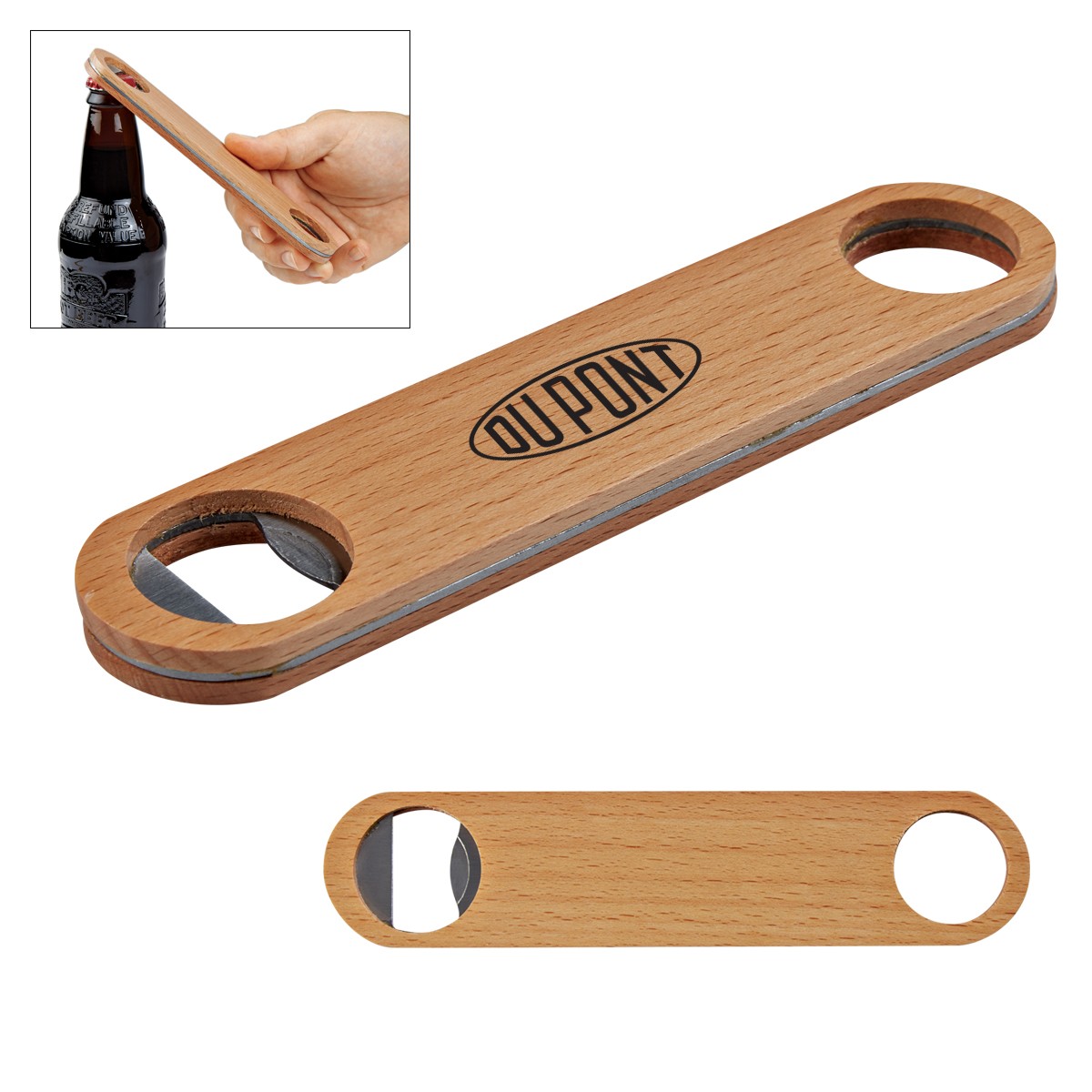Picture of Large Wood Bottle Opener
