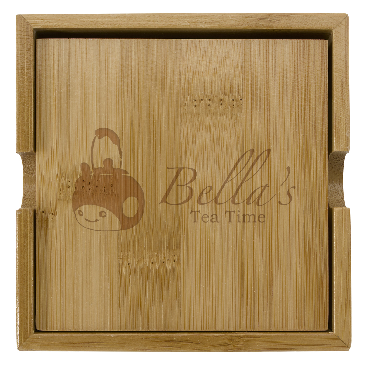 Picture of Bamboo Coaster Set