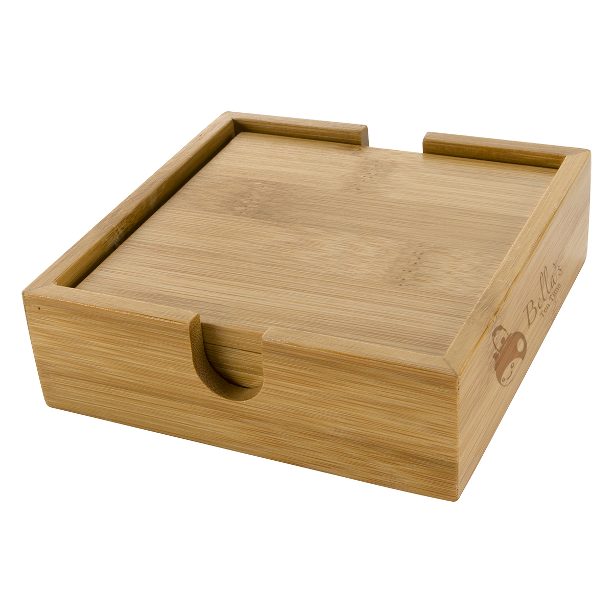 Picture of Bamboo Coaster Set
